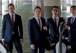 Performing in Macarthur on May 29: The Orava String Quartet