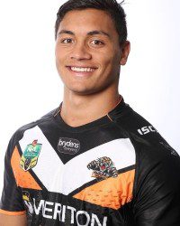 Young gun: Delouise Hoeter has been named in the centres for the Wests Tigers