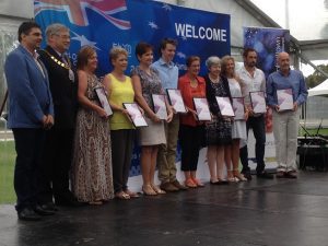 Australia Day award recipients.