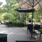 The outdoor dining area of Campbelltown Arts Centre has been smoke free for some time.