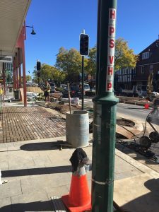 The "makeover'' of Argyle Street, Camden continues.