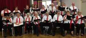 The Sweet Tonic Singers, a community choir for seniors, sang some beautiful songs before the start of the official proceedings at today’s Gift of Time ceremony in Campbelltown civic hall. 