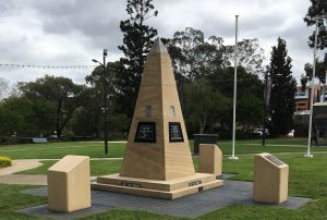 new memorial honouring the Armistice Centenary and the sacrifices made by Australian servicemen and women will be unveiled tomorrow in Mawson Park, Campbelltown as part of a Remembrance Day commemoration. 