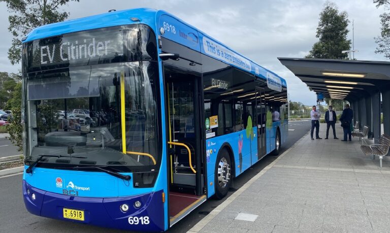 First electric bus hits the road in South Western Sydney region