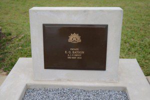 soldier's gravesite