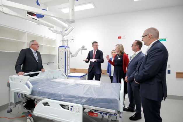 New Campbelltown Hospital construction officially completed