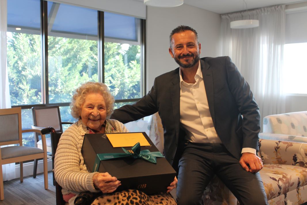 Raining centenarians at Whiddon’s Glenfield aged care facility