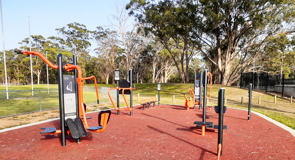 Outdoor gym equipment a boost for the health of Wollondilly residents »  Wollondilly Shire Council