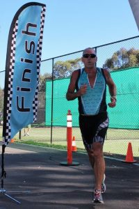 Michael Harding, of Macarthur Triathlon Club, took out the Wests Sport Awards senior sportsperson category for April.