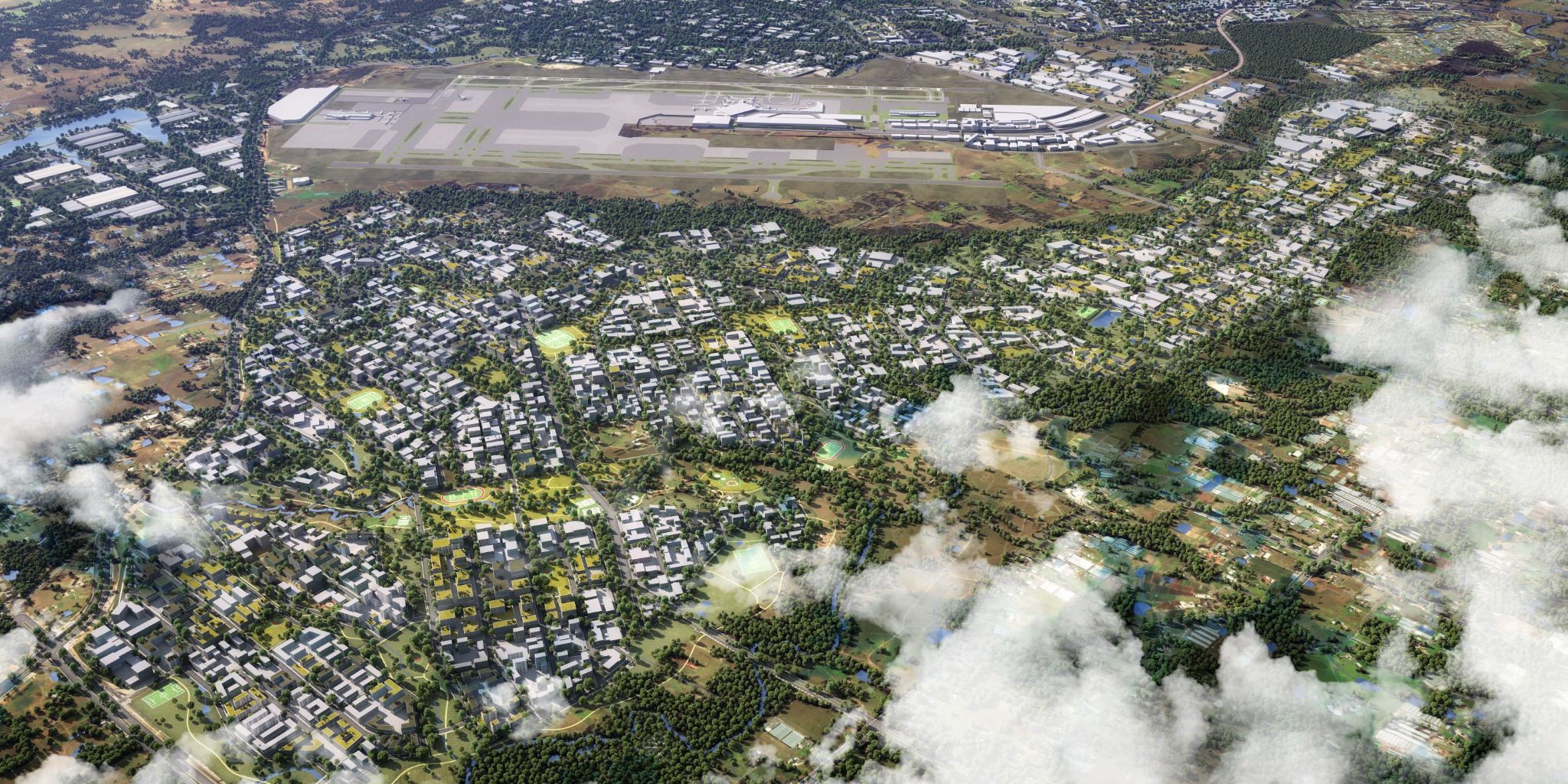 State Government unveils final precinct plans for aerotropolis