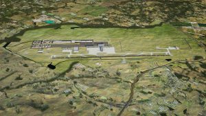Earthworks on the way for Western Sydney Airport at Badgerys Creek.