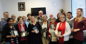  MP Anne Stanley with those recognised in the 2017 Werriwa Volunteer of the Year Awards.