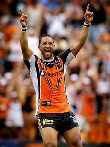 Benji Marshall will wear the Wests Tigers colours once again