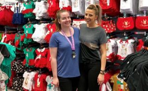 Best & Less store manager Biljana Omcikus (right), pictured with assistant store manager Cassie Murray.