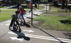 learning to ride a bicycle