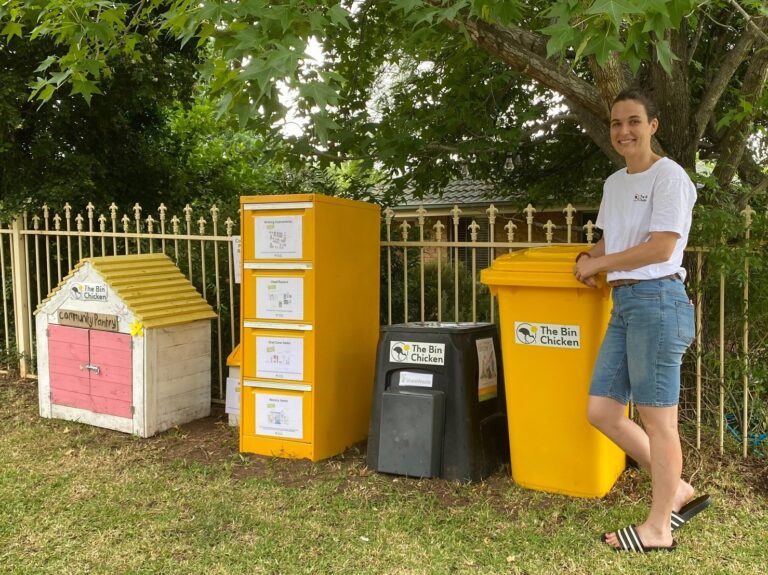 The Bin Chicken founder up for major NSW environmental award
