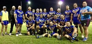 City Kangaroos after their round 1 win over the Lions in Mittagong on Saturday night. 