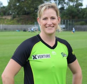  Claire Koski became the first Ghosts female player to ever take the field for a male team when she played for the club’s fourth grade side on Saturday.