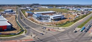 Macarthur's new landmark taking shape along Camden Valley Way at the entrance to Gregory Hills