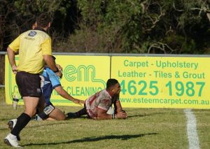 There was a try fest on the field between the Eagles and Cabramatta Two Blues 
