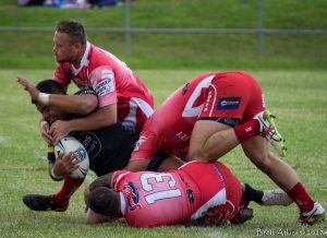 East Campbelltown Eagles coach Richard Barnes was pleased with his team's effort, despite losing the grand final replay 40-10 to Mounties.