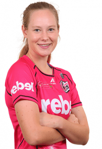 Big Bash star Lauren Cheatle helped the Ghosts women win their T20 clash on the weekend.
