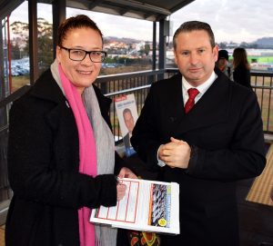 Campbelltown MP Greg Warren got out early this week to chat to commuters at Campbelltown station. He said commuters were eager to sign his petition calling for a multi-storey car park.