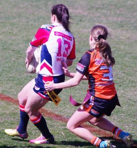 Camden were too good for the Tigers in the Ladies League Tag match winning 22-0.