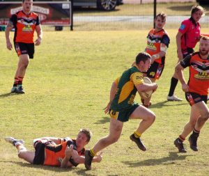The Oaks Tigers recorded a 30-26 win over Mittagong on Sunday afternoon.
