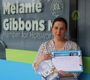 Petition: MP Melanie Gibbons has hit out over plans for an ice smoking room.