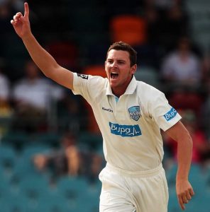Josh Hazlewood bowled 10 overs for 33 at Raby Sports Complex on Saturday for St George against Campbelltown Camden Ghosts. 