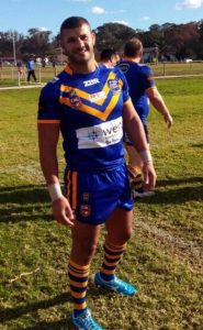 Ray Moujalli, an experienced front rower who has played with Newtown and Bulldogs, made his debut for Campbelltown City first grade in their win over Narellan on the weekend.