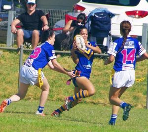  Ladies League Tag clash Campbelltown City 8 was defeated by Narellan 24.
