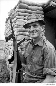 Sergeant Reg Matheson, the father of Macarthur MP Russell Matheson. 