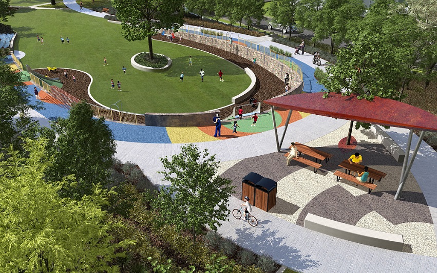 Maxwell Creek Oval active recreation facilities and so much more