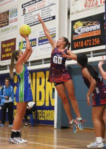 South West Sydney Academy of Sport netballer Amy Sligar 
