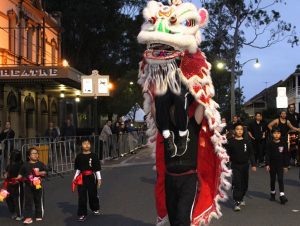 Fisher's Ghost Festival parade last year was held at twilight for the first time as part of a bid to boost the local night time economy.