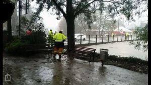 Rising water threaten Picton township