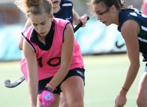 SWSAS girls such as Hannah Fielding, decked in pink bibs, were a stand-out at this year’s Your Local Club Academy Games in Newcastle.                    
