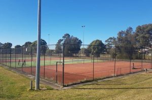 Rosemeadow tennis courts on Cleopatra Drive
