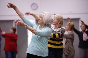 Staying healthy is key for senior citizens.