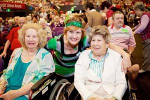 local seniors get into the spirit of the annual festival.