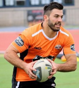James Tedesco returns from injury for the Wests Tigers.