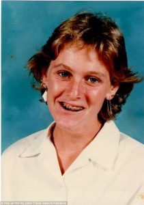 Missing woman Tracey Valesini as a teenager.