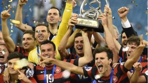 The Wanderers celebrate winning the 2014 Asian Champions League
