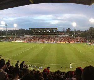 Campbelltown Stadium where the local A-League team will play of the local bid is successful. 