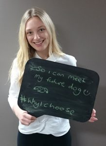 Youth Advisory Group Member Jessica Brown shares her #whyichoose message.